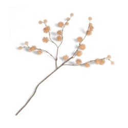 Thistle spray kunstbloem 85cm - Beige
