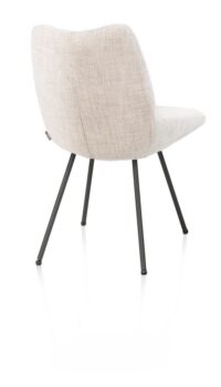 Mats, chaise - 4 pieds - graphite - Luton - Creme - Image 2
