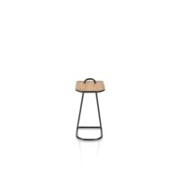 Maze, laptop-tafel 45 x 30 cm - hoogte 60,5 cm - Railway brown