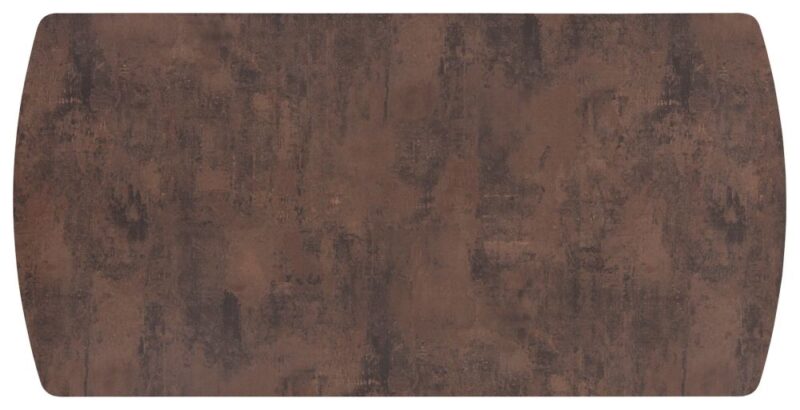 Pavalon, Uitschuiftafel 200 (+ 78) X 100 Cm - Roest - Afbeelding 3