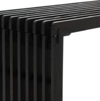Lino banquette 96cm - Noir - Image 3