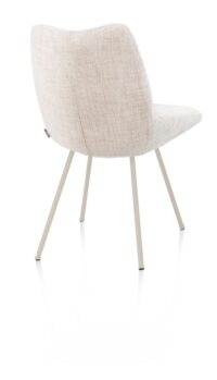 Mats, chaise - 4 pieds - creme - Luton - Creme - Image 2