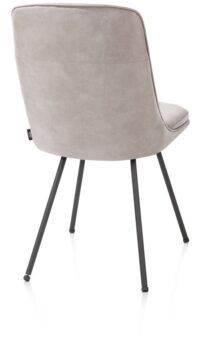 Mateo, chaise - 4-pieds - graphite - Pala - Gris clair - Image 3