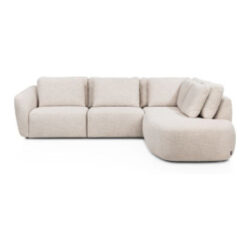 BASENTO - 2,5 zits arm links - ottomane groot rechts