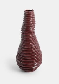 Dyon vaas h51cm - Bordeaux