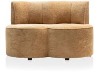 Roan canape 2 places - Jaune ocre