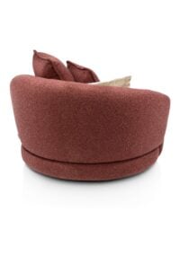 Cervos, fauteuil draaibaar - rond 130cm incl. 1 kussen 60x60 + 1 kussen 45x45 - Afbeelding 2
