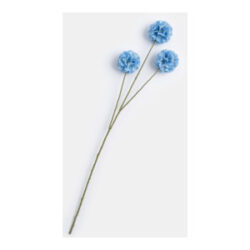 Scabiosa kunstbloem h74cm - Blauw