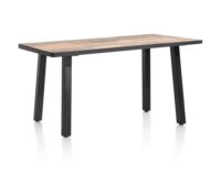 Avalox, bartafel 200 x 98 cm - kleur driftwood - 4 poot - Afbeelding 2