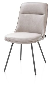 Mateo, chaise - 4-pieds - graphite - Pala - Gris clair - Image 2