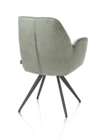 Bell, armstoel - grafiet frame - pocket - combi Calabria/Vada - Olijf - Afbeelding 3
