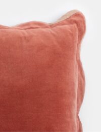 Eva kussen 43x43cm - Rood - Afbeelding 2