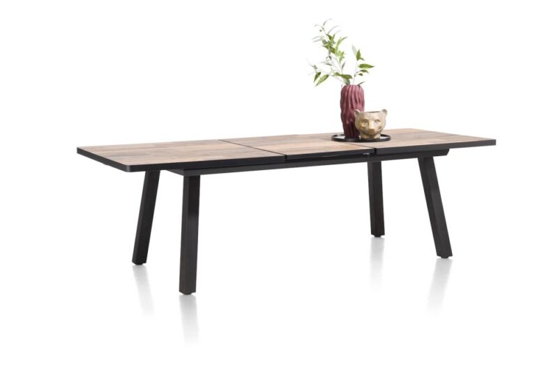 Avalox, Table À Rallonge 190 (+ 60) X 98 Cm - Couleur Driftwood - 4 Pied - Image 3