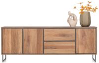 Trapani, dressoir 240 cm - 3-deuren + 2-laden