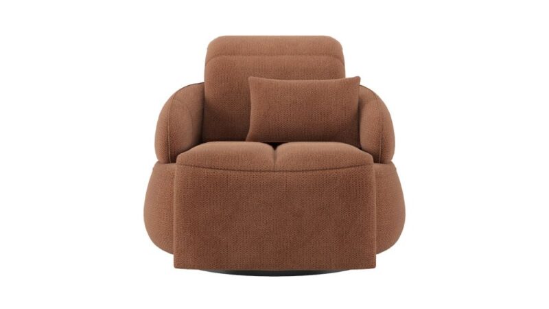 Hollywood, Homecinema Draaifauteuil Xl, Met Relaxsysteem En Verstelbare Rug - Afbeelding 3