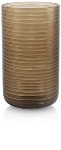 Caramel vaas H41cm - Bruin