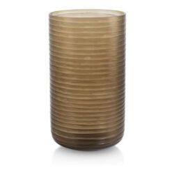 Caramel vase H41cm - Brun