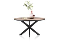 Avalox, table ronde 130 x 110 cm - couleur driftwood - centrale pied - Image 2