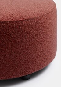 BeautiQ - Vero pouf - ronde 34cm - Cuivre - Image 2