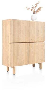 Azulo, highboard 120 cm - 4-deuren - Afbeelding 2
