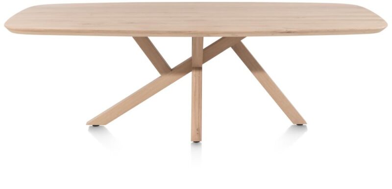 Shimla, Eetkamertafel 270 X 120 Cm - Houten Poten - Afbeelding 3