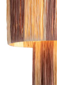 Billie lampadaire 1*E27 - Brun - Image 3