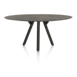 Minato, bartafel - ellips - 240 x 110 cm. (hoogte: 92 cm.) - Onyx