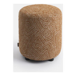 BeautiQ - Sola pouf - ronde 42cm - Ocre