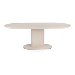 Brianto, table 210 x 100 cm - plateau ceramique - Travertin