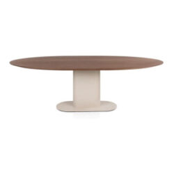 Brianza, table 240 x 100 cm - noyer - Creme