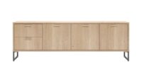 Castello, dressoir 240 cm - 3-deuren + 2-laden - 90 cm hoogte