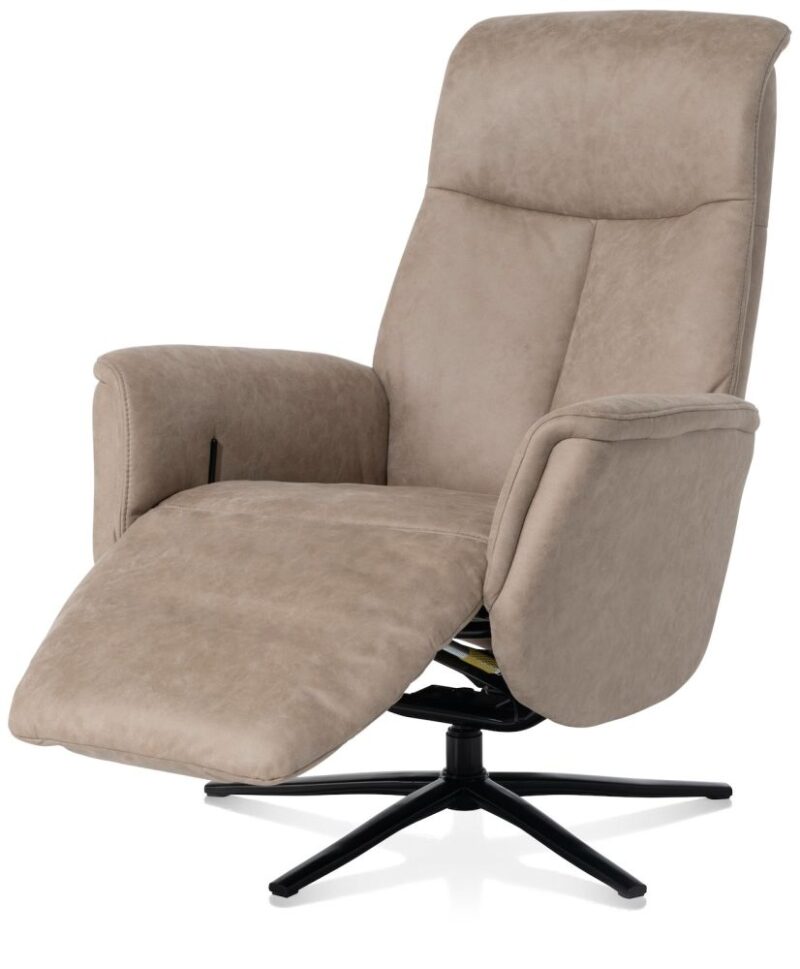 Nocara, Fauteuil Relax - Manuel - Pied Noir - Appui-T&ecirc;te Fix - Image 2