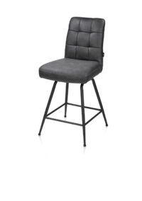 Silva, chaise de bar - pivotant - confort ressorts