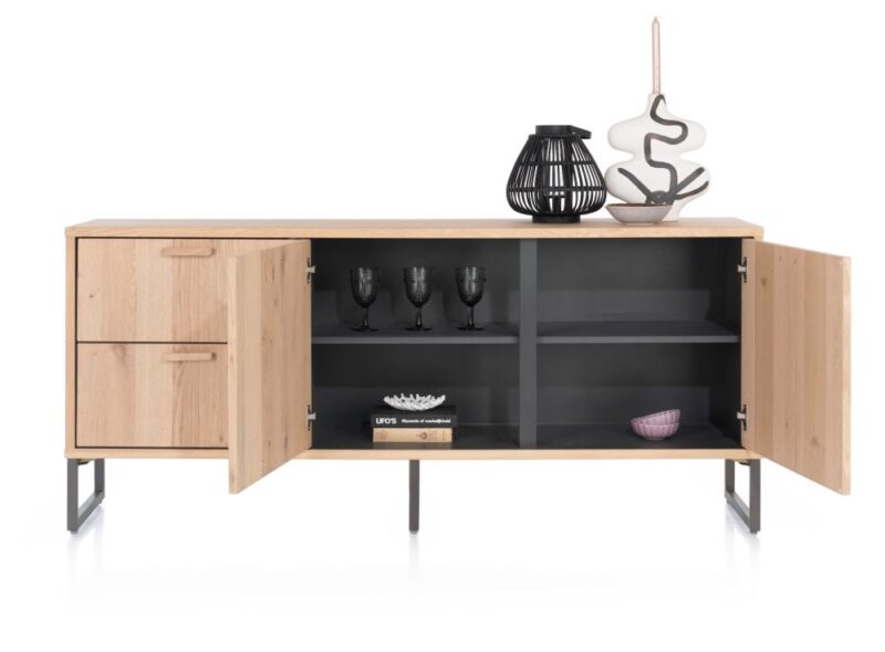 Castello, Dressoir 181 Cm - 2-Deuren + 2-Laden - Afbeelding 3