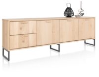 Castello, dressoir 240 cm - 3-deuren + 2-laden - Afbeelding 2
