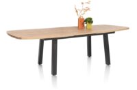Pavarotti, table à rallonge 190 (+ 60) x 110 cm - pieds de table (4) metal - Image 2