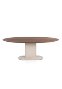 Brianza, table 210 x 100 cm - noyer - Creme