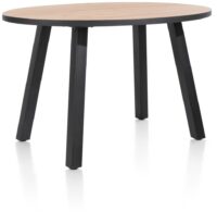 Avalox, table de bar ronde 150 x 120 cm - couleur natural - 4 pied - Image 2