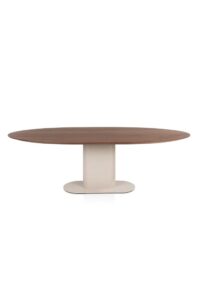Brianza, table 240 x 100 cm - noyer - Creme