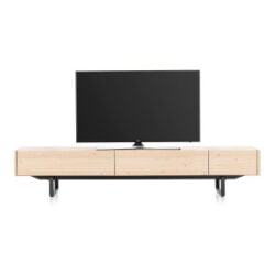 Modali, tv dressoir 237 cm - 1-lade + 2-kleppen - natural