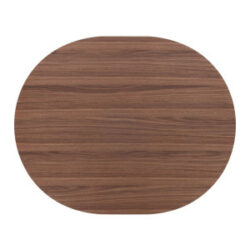 Brianza, table 150 x 120 cm - noyer - Steel Brown