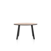 Avalox, table de bar ronde 150 x 120 cm - couleur natural - 4 pied