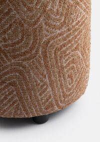 BeautiQ - Sola pouf - ronde 42cm - Ocre - Image 2