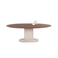 Brianza, table 210 x 100 cm - noyer - Creme - Image 2