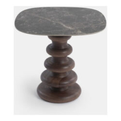 Orbit table d'appoint H44cm - Brun