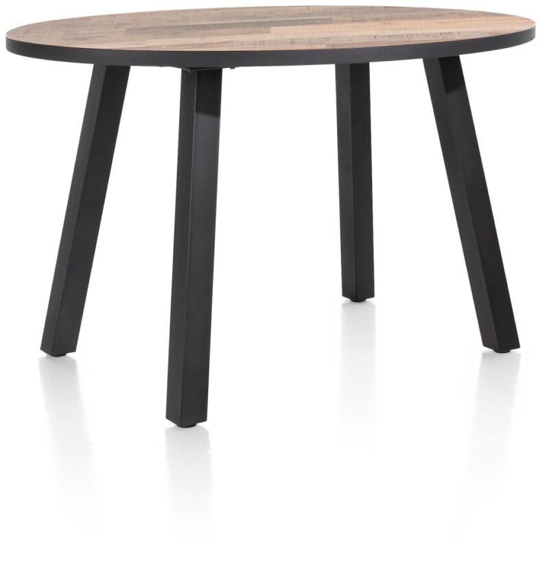 Avalox, Table De Bar Ronde 150 X 120 Cm - Couleur Driftwood - 4 Pied - Image 2