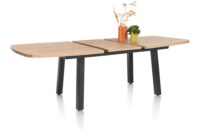 Pavarotti, table à rallonge 190 (+ 60) x 110 cm - pieds de table (4) metal - Image 3