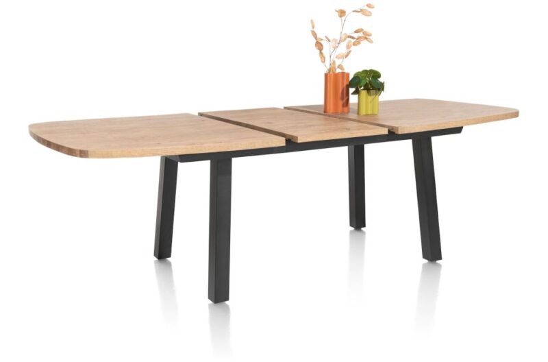 Pavarotti, Table À Rallonge 190 (+ 60) X 110 Cm - Pieds De Table (4) Metal - Image 3