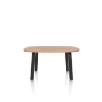 Pavarotti, table de bar 150 x 120 cm (hauteur: 92 cm) - pieds de table (4) metal