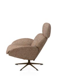 Stresa, fauteuil poot steelbrown - Afbeelding 3